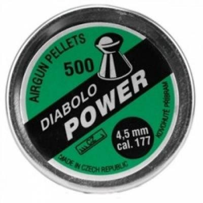 Пули пневматические Kovohute Power. Кал. 4.5 мм. Вес - 0.6 г. (500шт.) - купить в Киеве